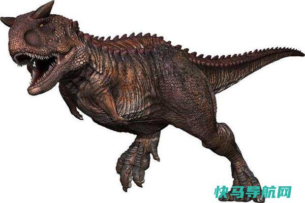 食肉牛龙：大型恐龙里的奔跑冠军（头顶有触角）