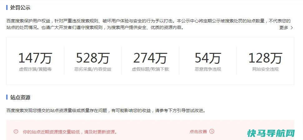 百度移动专区上线公示核心,意在指点站长优化网站资源内容