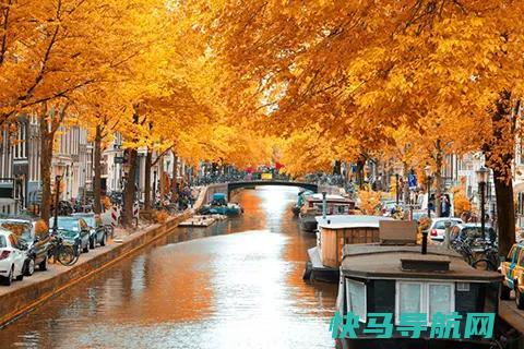 荷兰的阿姆斯特丹城市风景