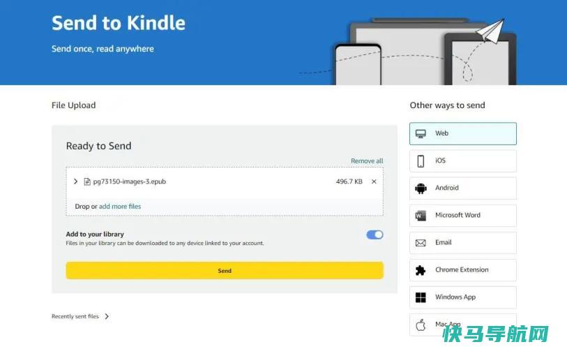 文章:《如何将免费电子书放在亚马逊Kindle上》_配图1