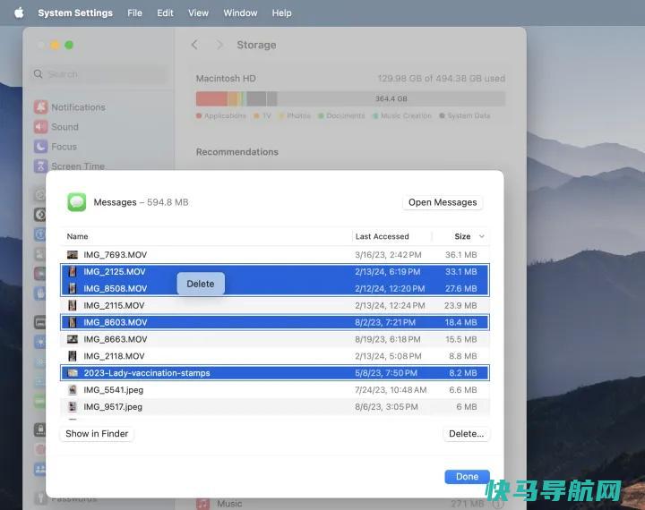 文章:《存储空间即将耗尽？清理Apple消息以释放空间》_配图4
