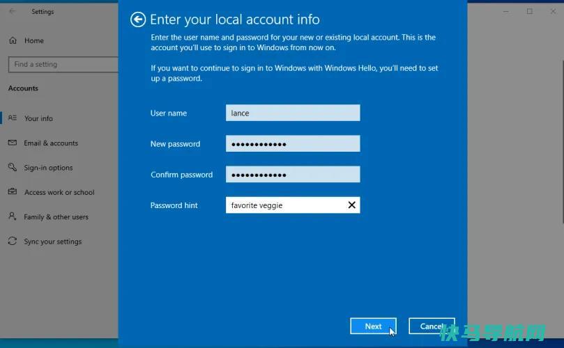 文章:《不需要Microsoft帐户：如何使用本地帐户设置Windows》_配图12