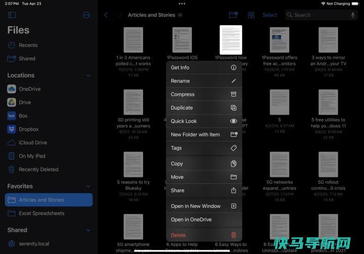 文章:《设备乱七八糟？如何在iPhone或iPad上使用文件应用程序》_配图9