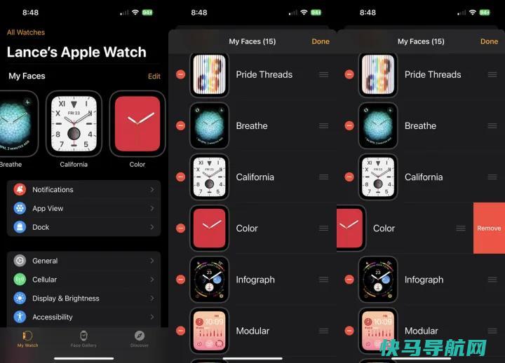 文章:《切换你的智能手表：如何改变和调整 Watch的面部》_配图4