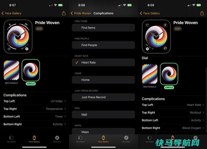 文章:《切换你的智能手表：如何改变和调整 Watch的面部》_配图7