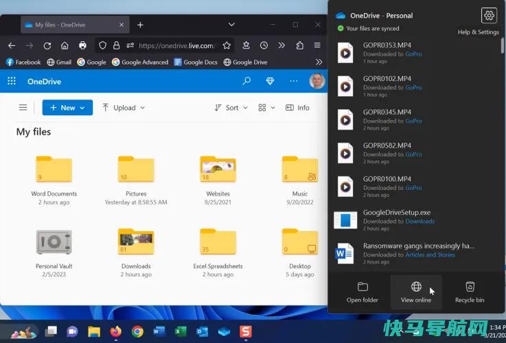 文章:《如何在Microsoft OneDrive中管理、同步和共享文件》_配图12