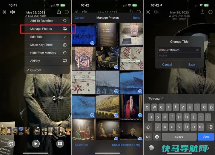 文章:《如何在iPhone或iPad上使用照片应用程序创建幻灯片》_配图7