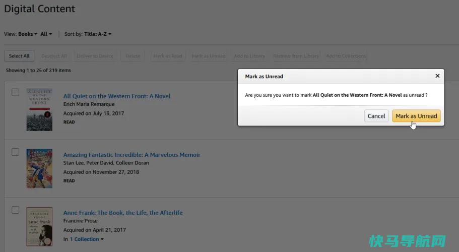 文章:《整理：如何管理您的亚马逊Kindle设备和内容》_配图4