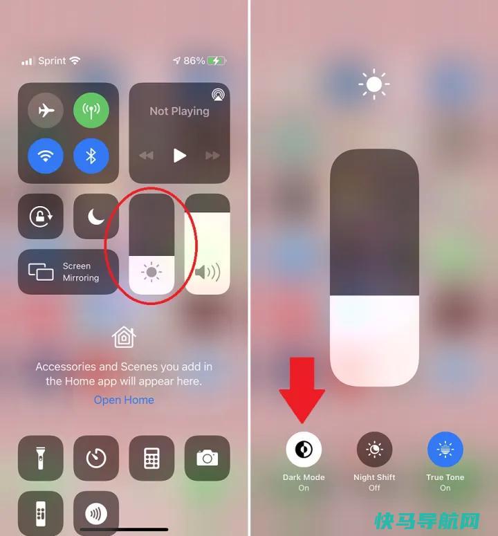 文章:《省去你的眼睛：在iPhone和iPad上启用黑暗模式》_配图2