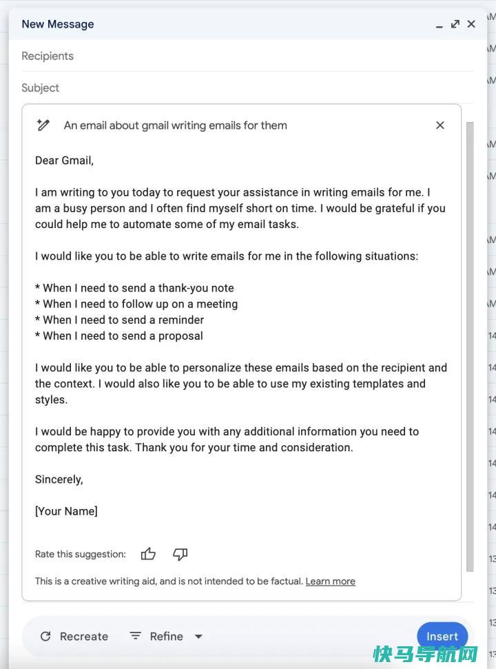 文章:《作家之路？如何在Gmail中使用谷歌智能制作更好的电子邮件》_配图4