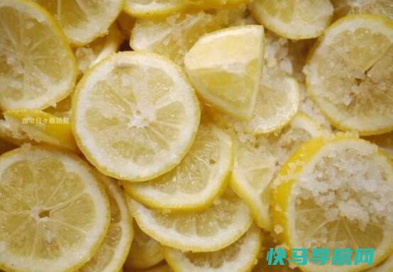 广西腌制盐柠檬的