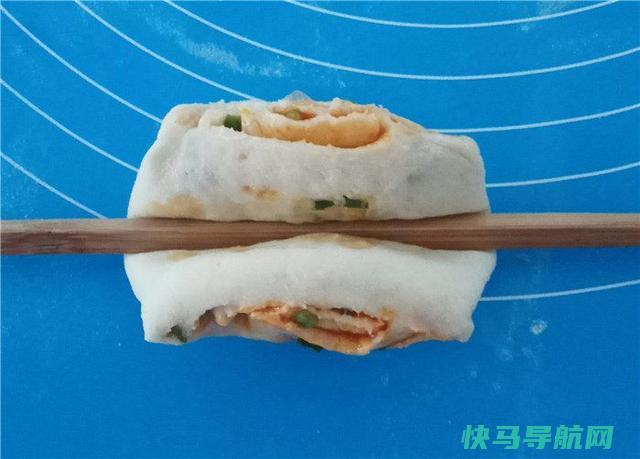 营养可口的香辣花卷，5就学会，香香辣辣，吃了松