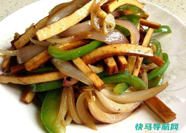 豆干加一起炒，肠道的清洁剂，美味，软化血管