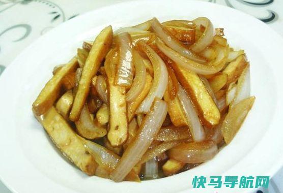 豆干加一起炒，肠道的清洁剂，美味，软化血管