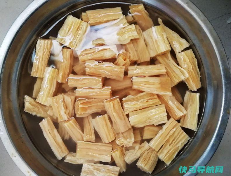 泡腐竹花费时间太长？那是方法不对，做，腐竹泡发