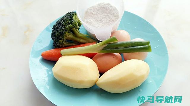 用鸡蛋做早餐饼，加点它格外，营养丰富又美味，做