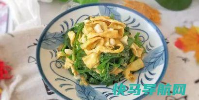 冬至过后，遇到此菜别放过，叶酸含量高，比吃肉养人，1