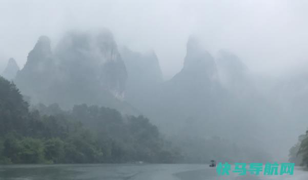 桂林漓江最著名的景色是什么(杨堤烟雨是漓江风景一绝)