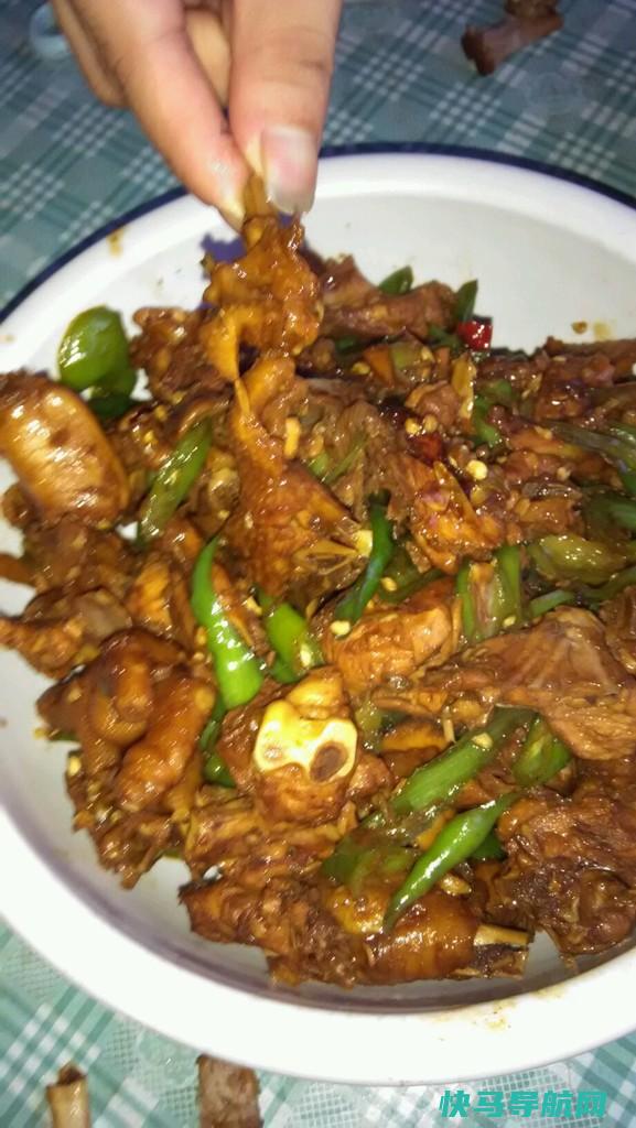 家常炒火鸡肉，虽是肉菜却清淡爽口好吃