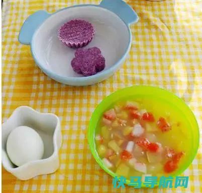 2岁儿童早餐一周食谱？