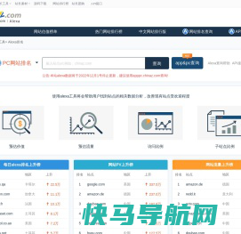 中文网站排行榜